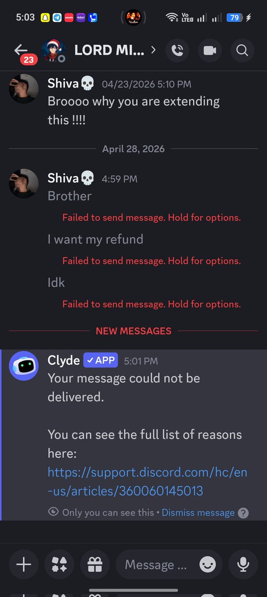 INSANE_302's tweet photo. @JadeJMA @AquaFunded SEEE AGAIN HE HAS BLOCKED ME FROM HIS DM and again he will say that his ID got hacked!! But this is totally a scam.. Please help pleaseeeeeee @JadeJMA https://t.co/h1IQHtgMcH
