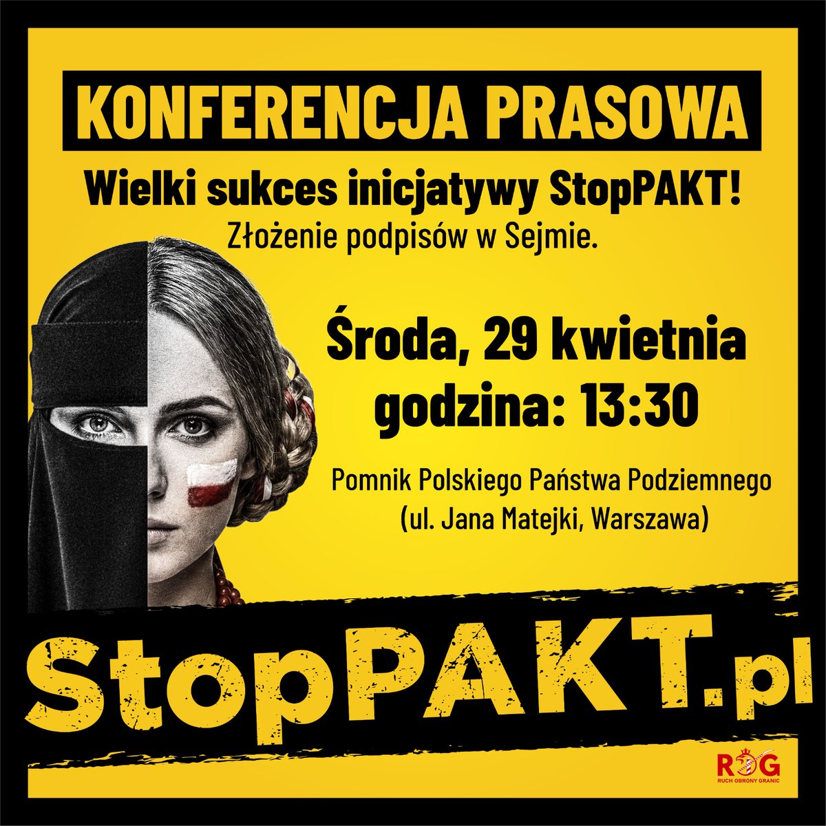 Ruch Obrony Granic tweet media