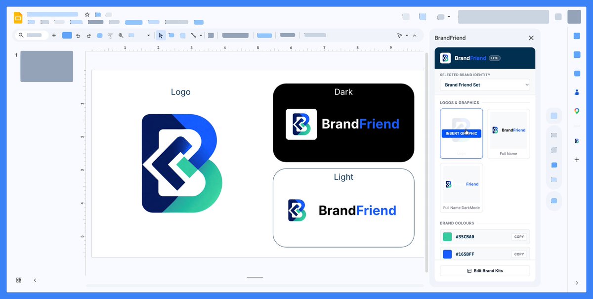 SethiDeClercq's tweet image. Built a small tool because I was tired of digging through #Drive for logos/fonts in #Docs &amp;amp; #Slides.

BrandFriend keeps your branding one click away, and everything stays in your Drive (no external storage).
Try it: workspace.google.com/marketplace/ap…