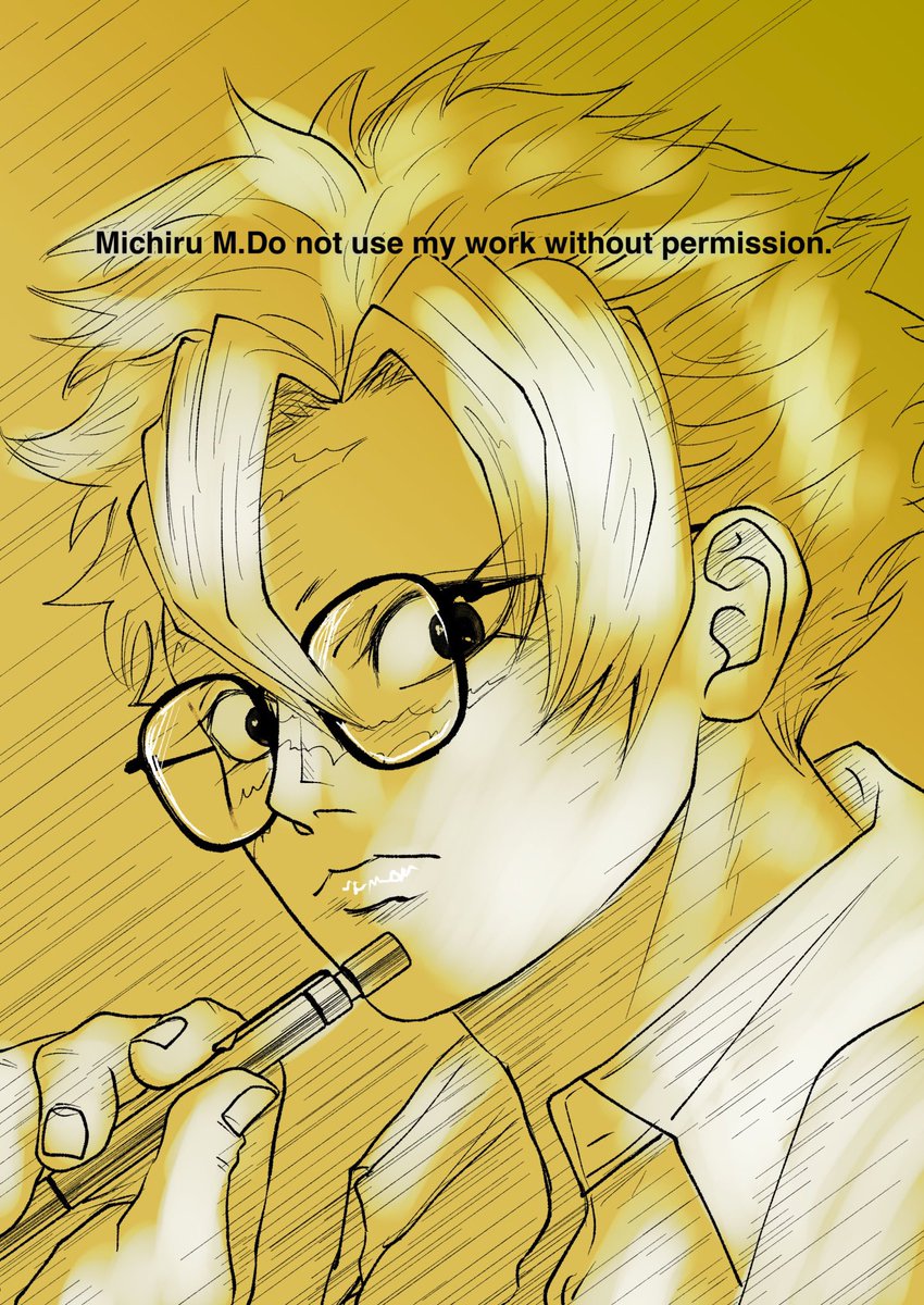 👓🍃色変えて再掲です✍🏻