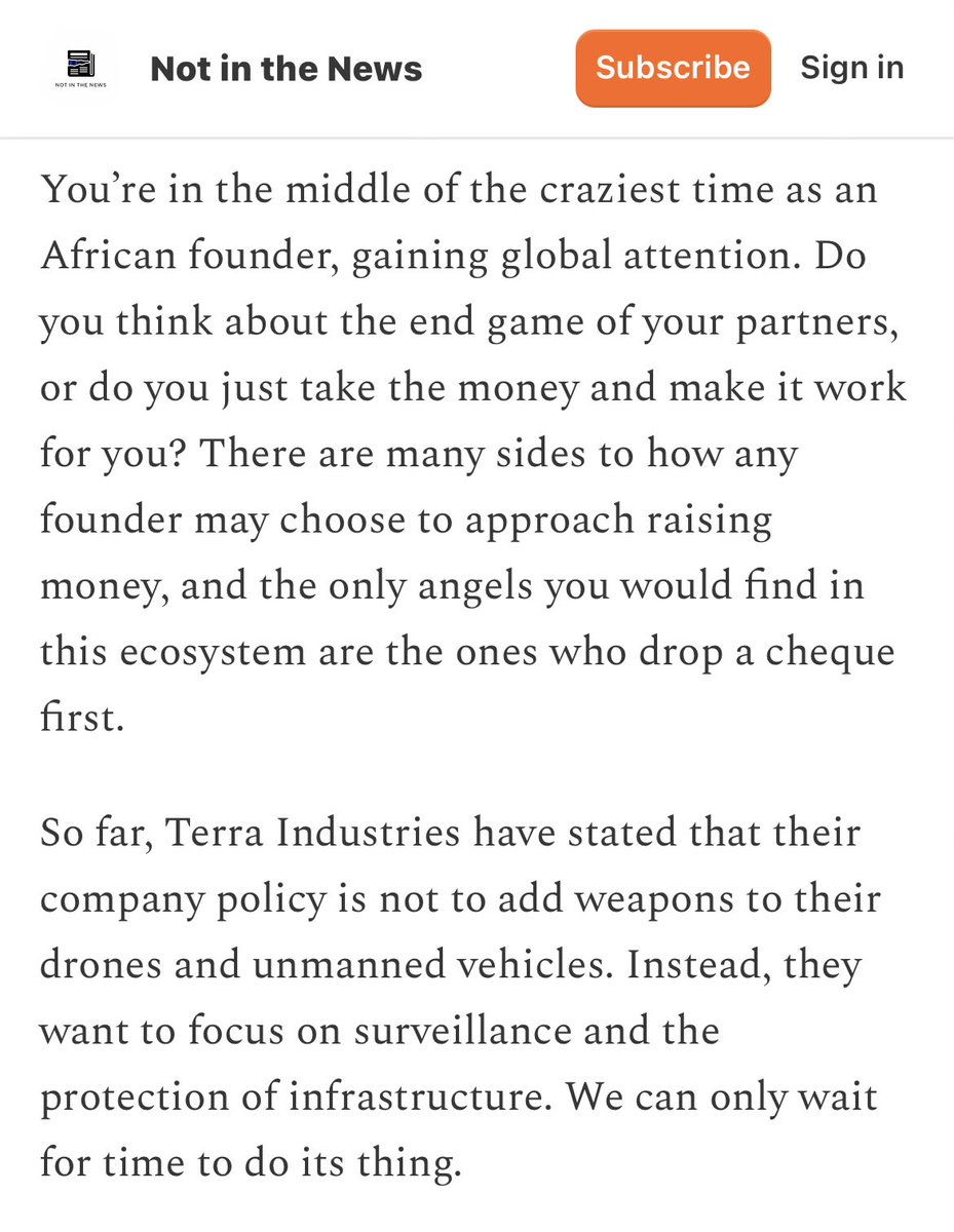 Well that didn’t take long after I wrote about Terra Industries and the unlikely character on its money table…

You can read here: tinyurl.com/notinnews