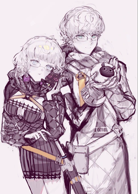 #fgo モレーくんとモレーちゃん