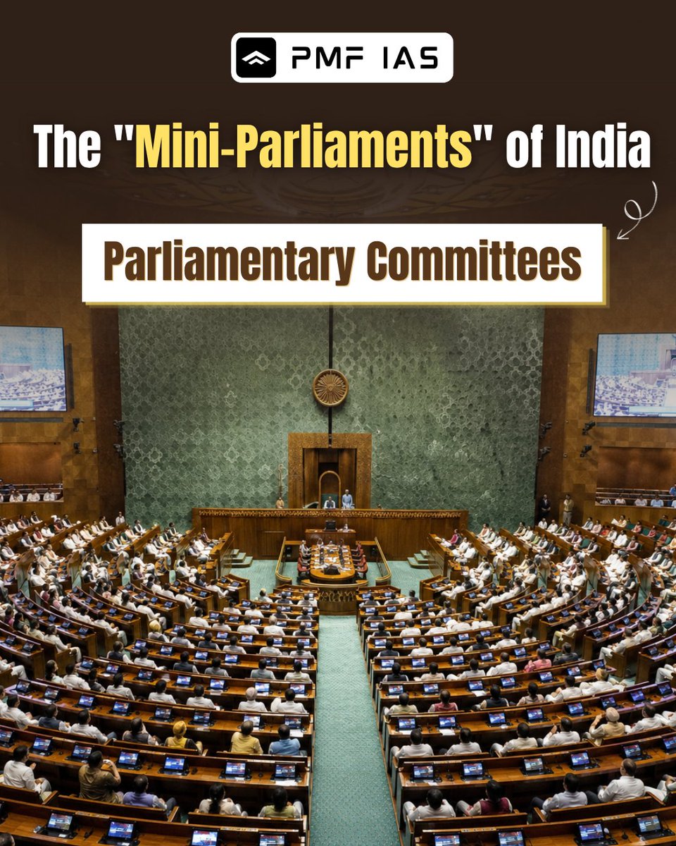 Parliamentary Committees - The "Mini Parliaments" of India

Why does the Parliament finish so much work in so little time?