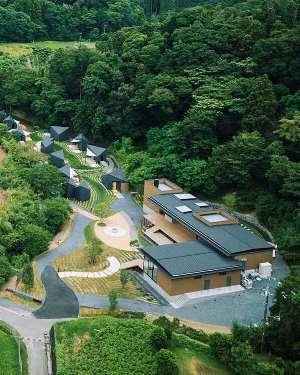 Satoyama Terrace by Tatsuro Sasaki Architects #illustrarch # ...