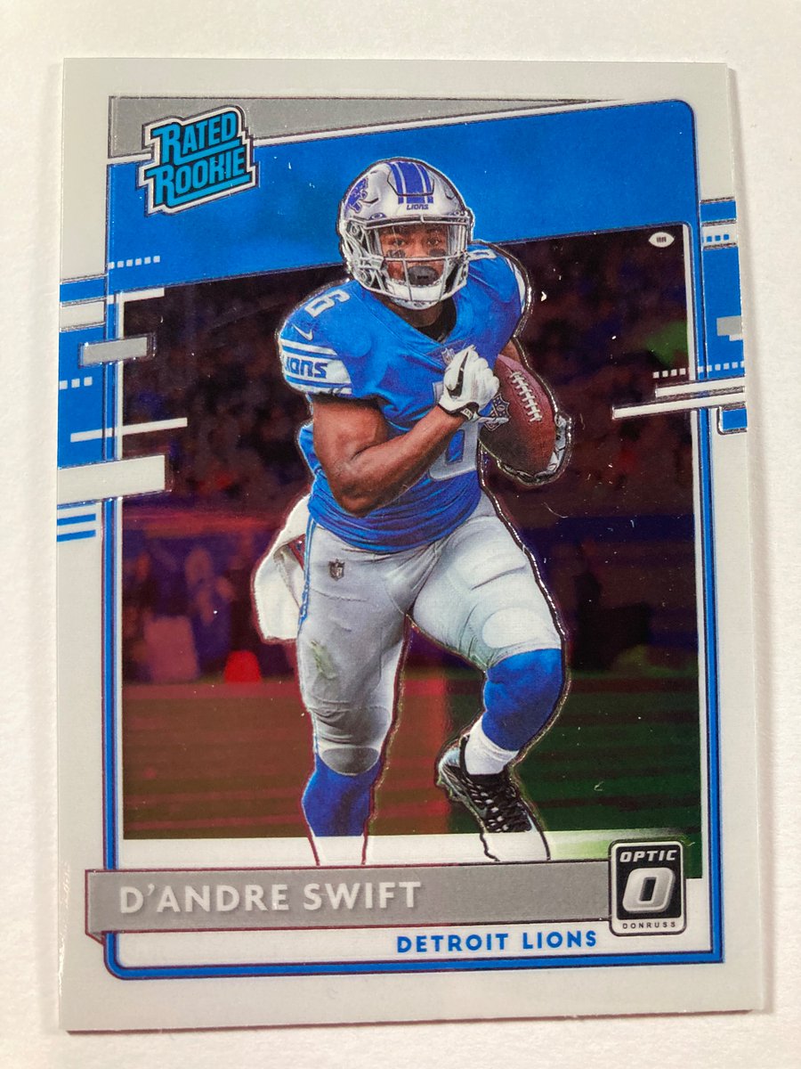 🎁Appreciation Day Giveaway🎁

Winner Announced Friday

🔥D’Andre Swift Donruss Optic Rated Rookie Card

To enter
1. Follow
2. Retweet
3. Like