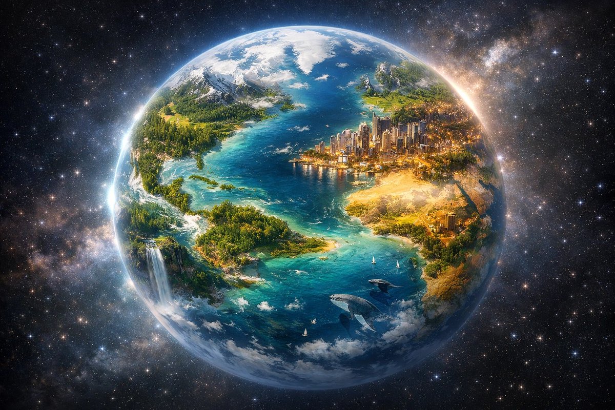 EchoesOfPeaceHQ's tweet image. Borders are lines on a map, but humanity knows no bounds. Envision a world where connection flows freely, and our shared planet is a home for all. What does a borderless world mean for our future? #BorderlessWorld
#GlobalCitizens
#OnePlanet