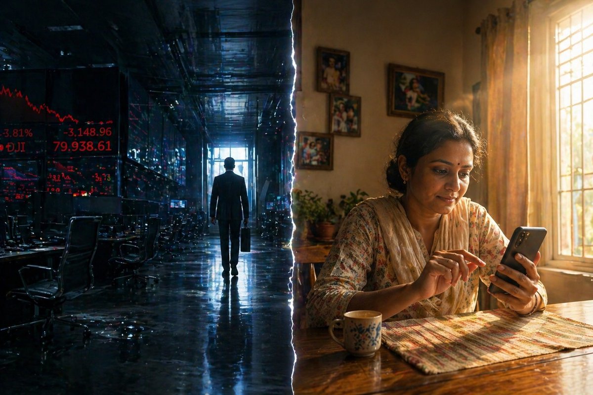 TheNiftyMan's tweet image. FIIs pulled ₹1.75 lakh crore out of India this year.

Every. Single. Time.

Someone bought it back

That someone? Your #SIP

The big foreign funds ran away. 

Ordinary Indians — teachers, engineers, shopkeepers — held the market up.

Never underestimate the desi investor again.