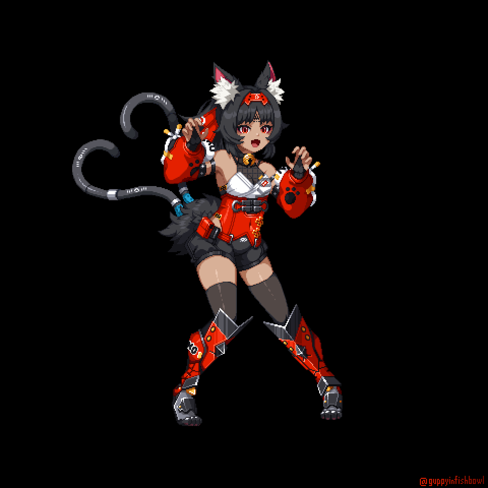 어항속구피 tweet media