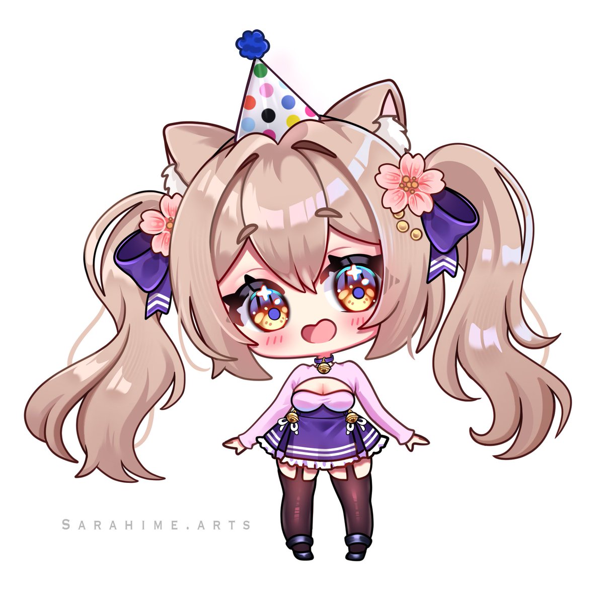 Sarahime 🌸 Artist & VTuber tweet media