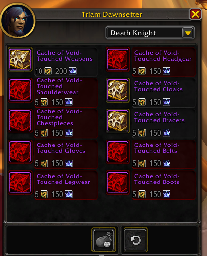 Yeah, everyone who said 17k marl is nothing, you were right. I was able to buy almost everything in less than a week. I won't be buying the bracers (because they're hard to see anyway), and I'll buy more cloaks next week.