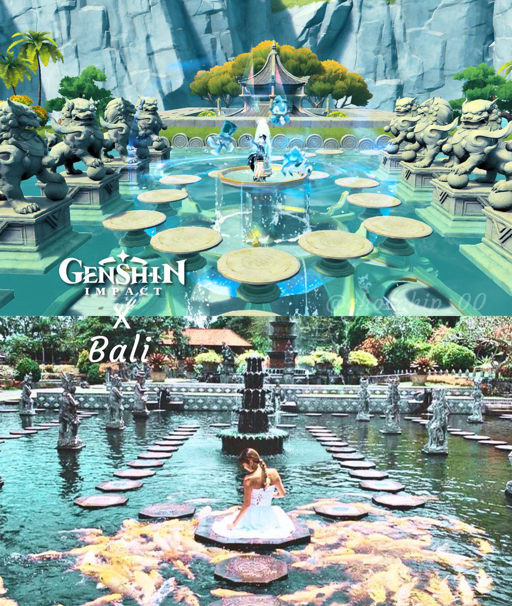 chocchip_00's tweet photo. Tirta Gangga Water Garden. A Vacation to Bali 

Replica IDs for EU server
Please NO:
-Commercial/competitive use 
-Redistribution 
-Add to ID listings

Pearl Isle: 39358555993
Note that this build is underground, so preview will not be visible
 #sereniteapot #replicaid #塵歌壺 https://t.co/FSNv8FweUr