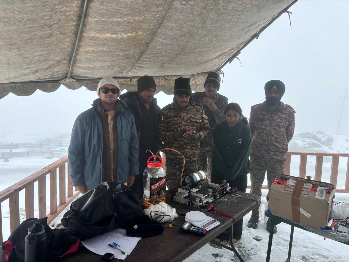 Invente_in's tweet image. Engineering doesn't stop at the lab door. We moved our 50kg thrust stand to 4,500m to see how our turbines breathe in thin air. Static testing is the foundation—if it doesn’t work on the ground, it won't work in the sky. 🛠️📈 #Jetpower #Aerospace #UAV #UnmannedSystems