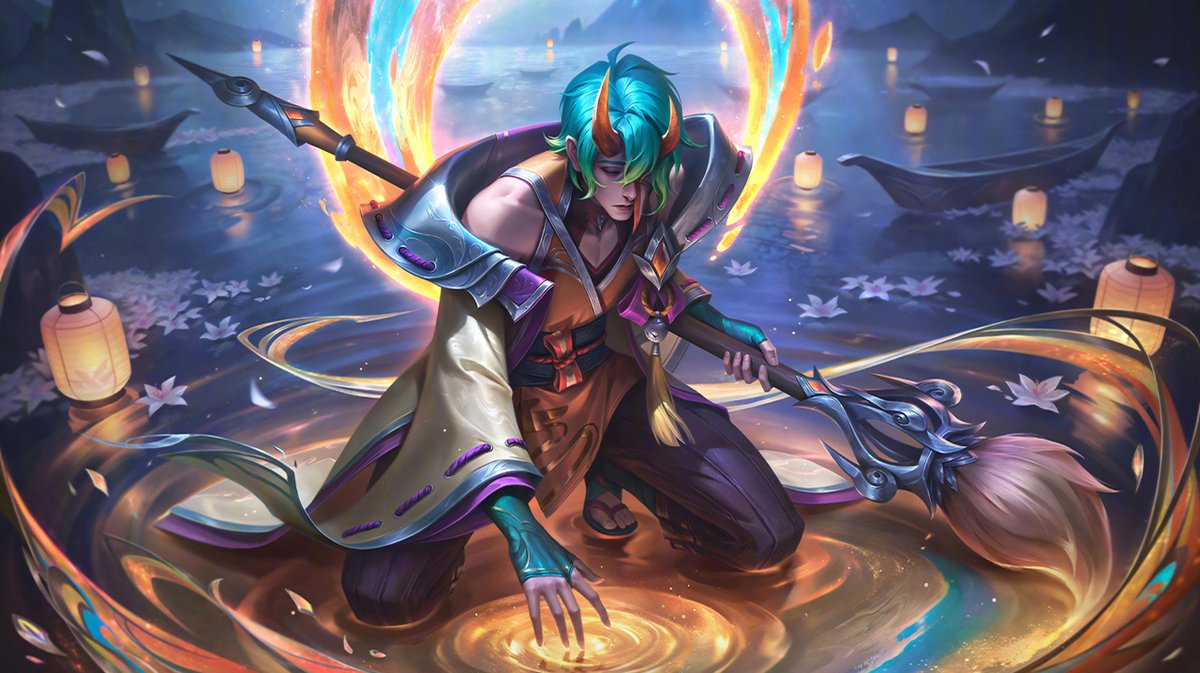 New Spirit Blossom Hwei Catseye chroma splash art (CN exclusive).