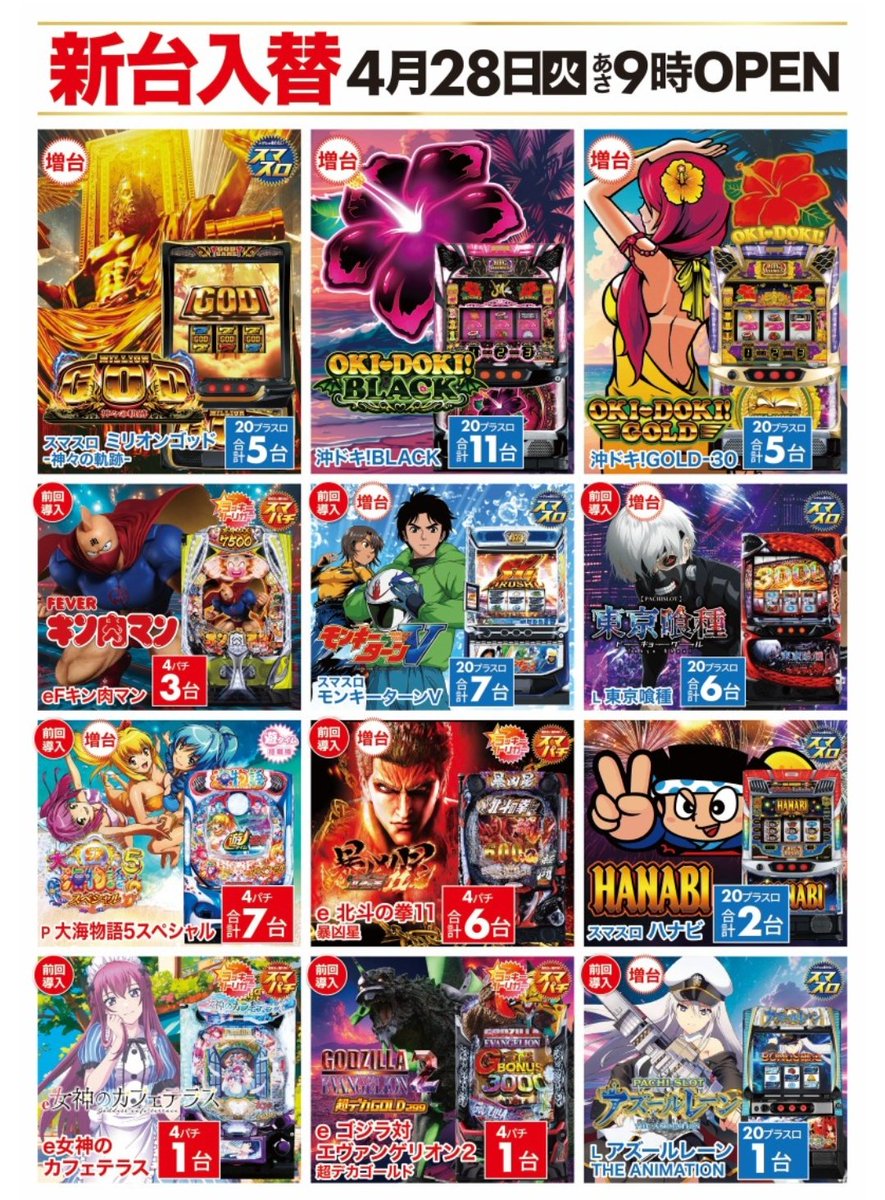 🟥🔶🟡 ZENT × 豊田6店舗 🟢🔷🟪 総台数4,283台【ゾクゾク、動く