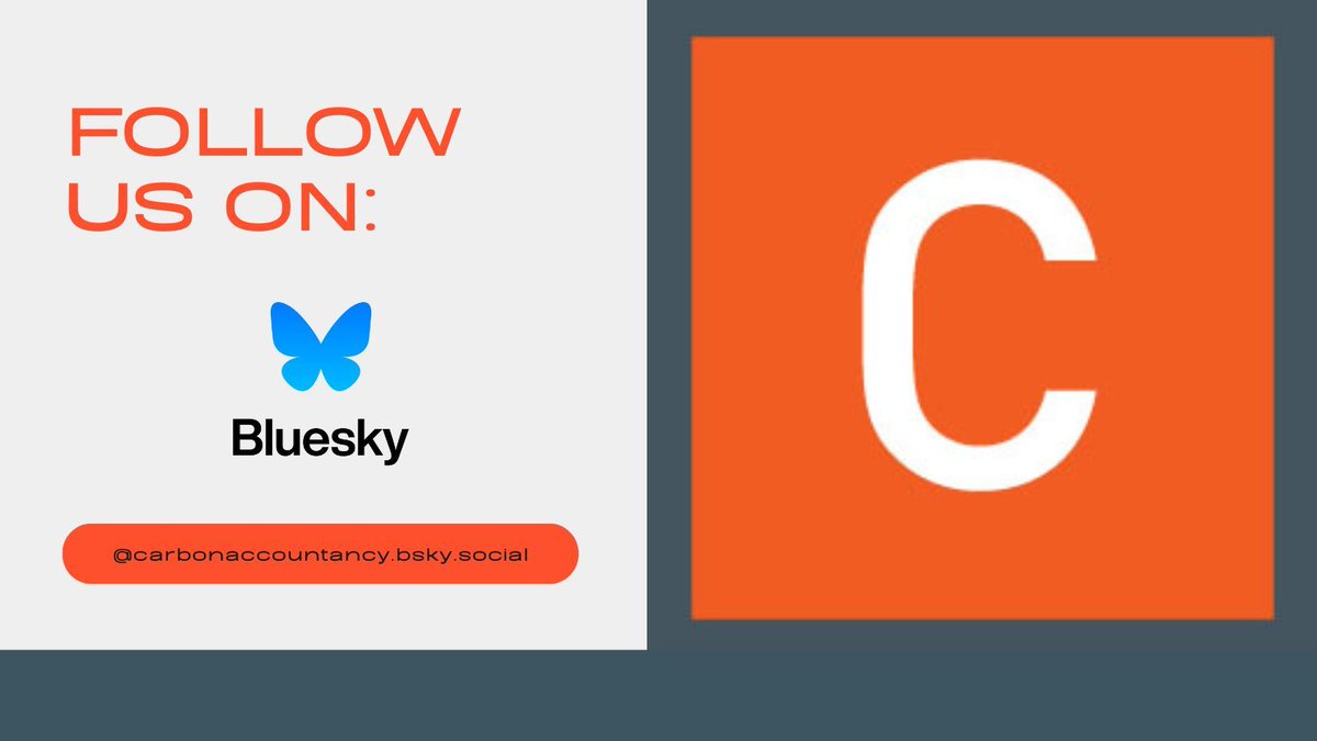 Carbon_Acc's tweet image. 👋 Carbon Accountancy is now on BlueSky! We’ve expanded our digital presence so you can stay connected with our latest updates, insights and news.

Come say hello and give us a follow: bsky.app/profile/carbon… 

#FollowUs #AccountingUpdates #AskCarbon