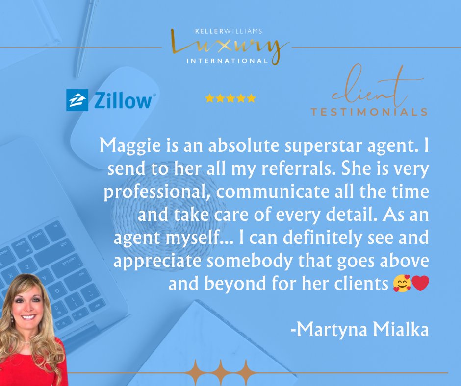 MegaLuxeHomes's tweet image. ⭐⭐⭐⭐⭐ Agent referrals mean everything. 🙌

Thank you, Martyna, for the trust — it truly means a lot. 🏡

Buying, selling, or referring? Let’s connect. 📲

#ClientTestimonial #5StarReview #TrustedAgent