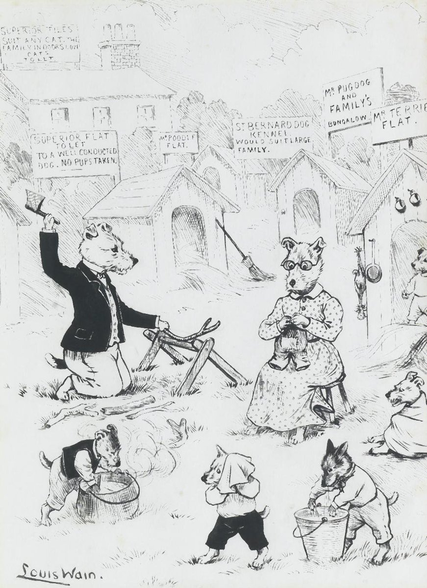 Louis Wain Bot tweet media
