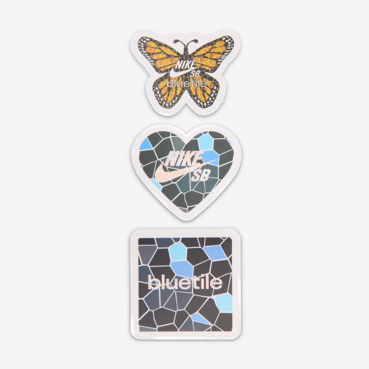 蝶 2点 Bluetile Skateboards x Nike SB Dunk Low Pro QS “Monarch Butterfly
