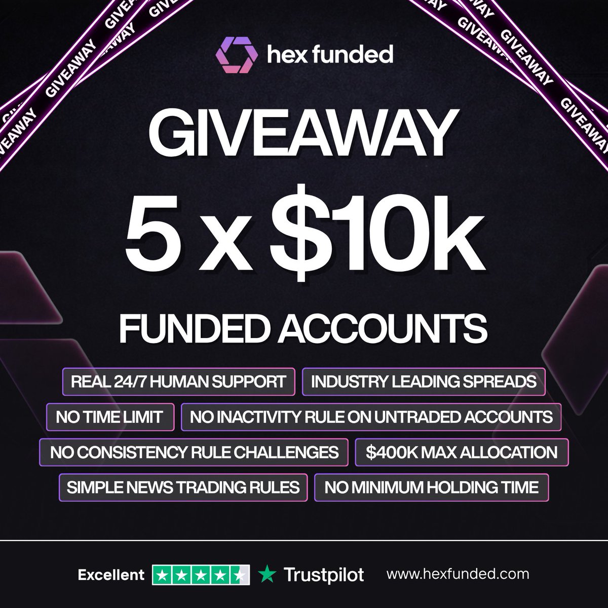 Hex Funded tweet media