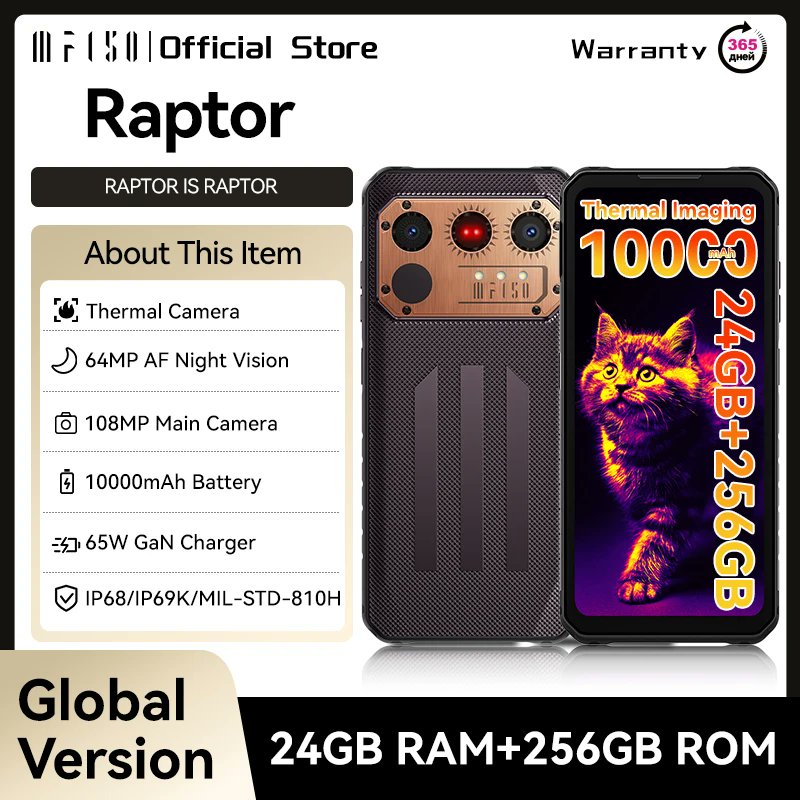 aliexpressbdeal's tweet image. 1640 / 
BIG Promotion #11.11 #blackfriday #cybermonday !!!
IIIF150 Raptor Rugged Smartphone Thermal Imaging 6.8'' FHD 120Hz 10000mAh 12GB RAM 256GB ROM 108MP UltraThin Rugged Android 13

Purchase link: s.click.aliexpress.com/e/_c4K1WDV9

Make your order quickly or ad