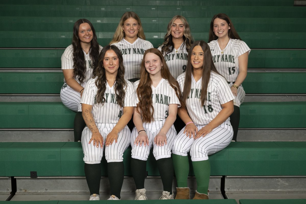HolyName_SB's tweet photo. Come out tonight for Senior Night 2026 to honor Kylee, Emmalee, Victoria, Aubrey, Reagan, Bailey, and Ava ❤️🥎

Senior Introductions at 5 pm with game vs Beaumont to follow @ St. John Bosco! https://t.co/HmrLxwFyXm