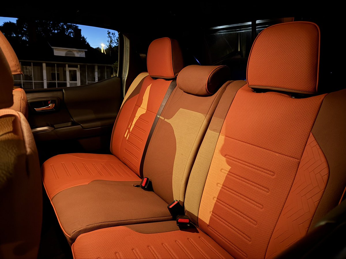 yuboeee's tweet photo. @BTCBreadMan Good quality seat covers. Just put some in my Tacoma TRD Off road and I am just baffled at quality. https://t.co/8zcs9MPC53