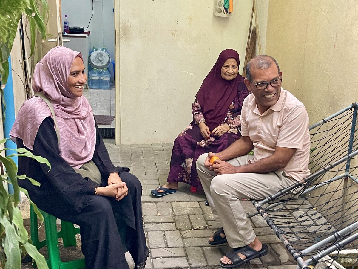 ރައްޔިތުންގެ އިތުބާރާއި ލޯތްބާއެކު  ބޮޑު ކޮއް ރައީސް <a href="/MohamedNasheed/">Mohamed Nasheed</a> ނަގާނެ.  إن شاء الله 💪💛
#Anni4MdpCp 
#bodubadhaul