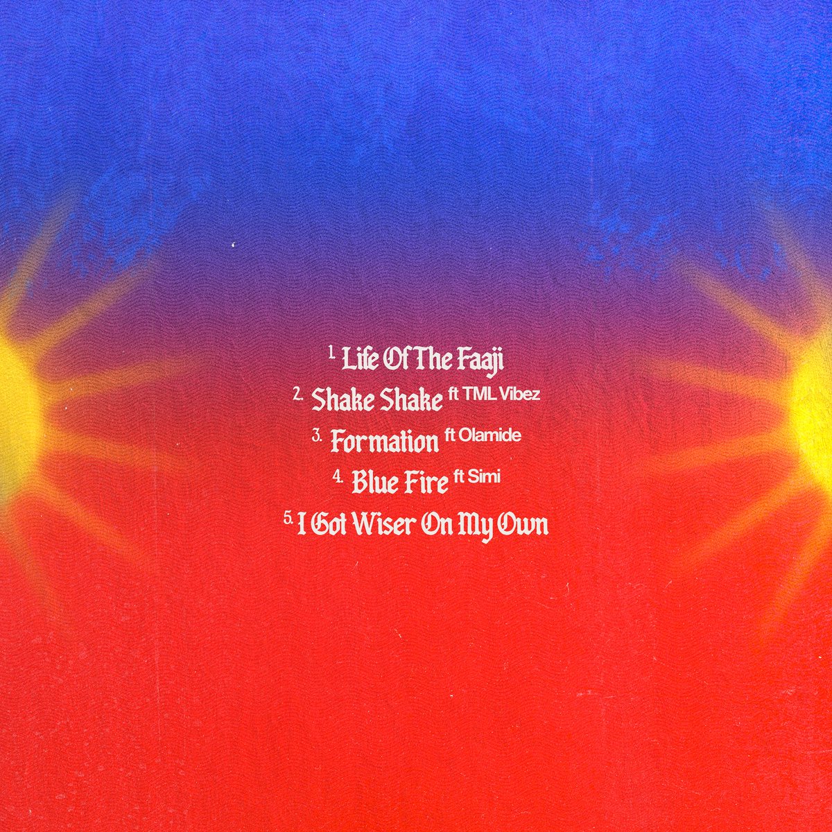 adekunleGOLD's tweet image. On the 8th of May, 
I have 5 new songs for you.
Fuji Xtra. 
All my love
🦈