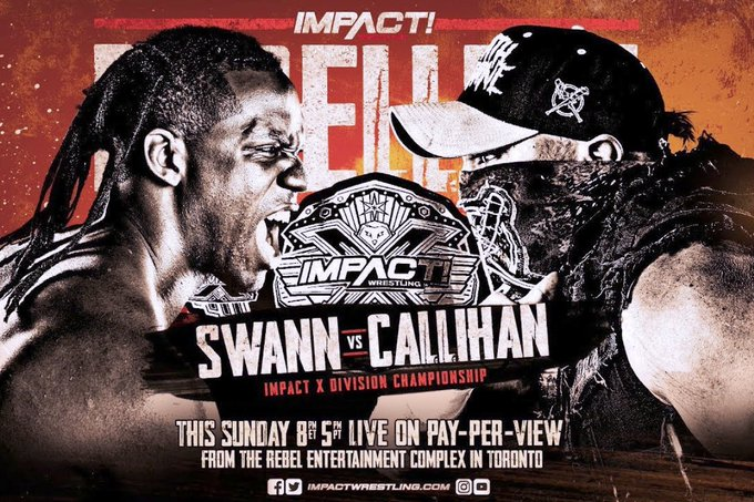 wrestle_hist's tweet image. 4/28/2019   

Rich Swann defeated Sami Callihan in a "oVe Rules" Match to retain the X-Division Championship at Rebellion from the Rebel Entertainment Complex in Toronto, Canada.     

#ImpactWrestling #TNA #Rebellion #RichSwann #SamiCallihan #oVeRulesMatch #XDivisionChampionship