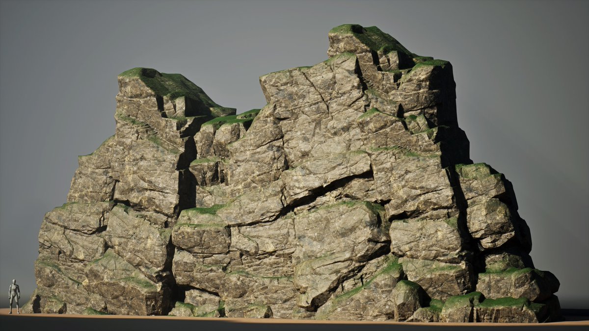 aadil05822's tweet photo. Hey everyone,
Quick update that I never stopped sculpting rocks. Its something I love deeply in any game art pipeline and still enjoy every part of it (even retopology by hand).
Have a look at my recent modular sculpt.
#gameart #gamedev #rocksculpting #3d #UE5 https://t.co/MgcXGRMphW