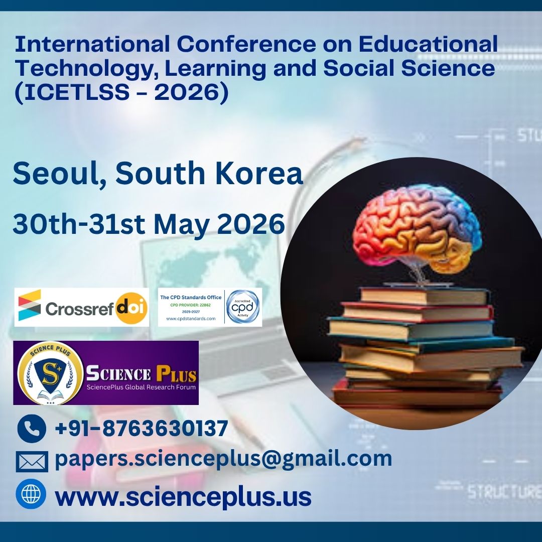 thescienceplus's tweet image. 🌍 ICETLSS 2026,
📍 Seoul, South Korea
📅 30–31 May 2026
⏳ Deadline: 10 May
Present, publish &amp;amp; connect globally in EdTech &amp;amp; Social Sciences!

Event Link:
🔗 scienceplus.us/Conference/406…

#SciencePlus #EdTech #Conference #Seoul #Research #EducationConference