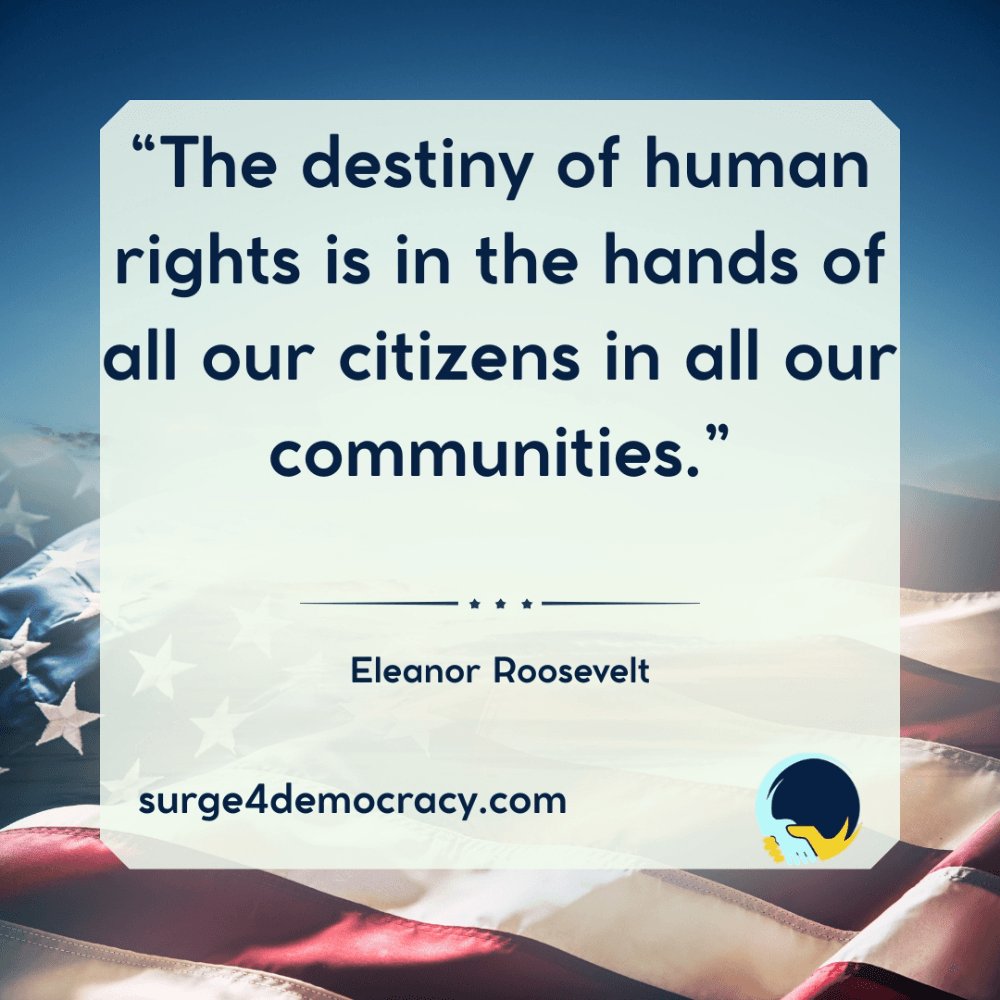 surge4democracy's tweet image. Human rights don’t defend themselves. We have to. Every community, every voice, every act of courage shapes the future we live in.
If we want justice, dignity, and freedom to endure, we must stand up and protect them, together. #Surge4Democracy #Freedom #Rights