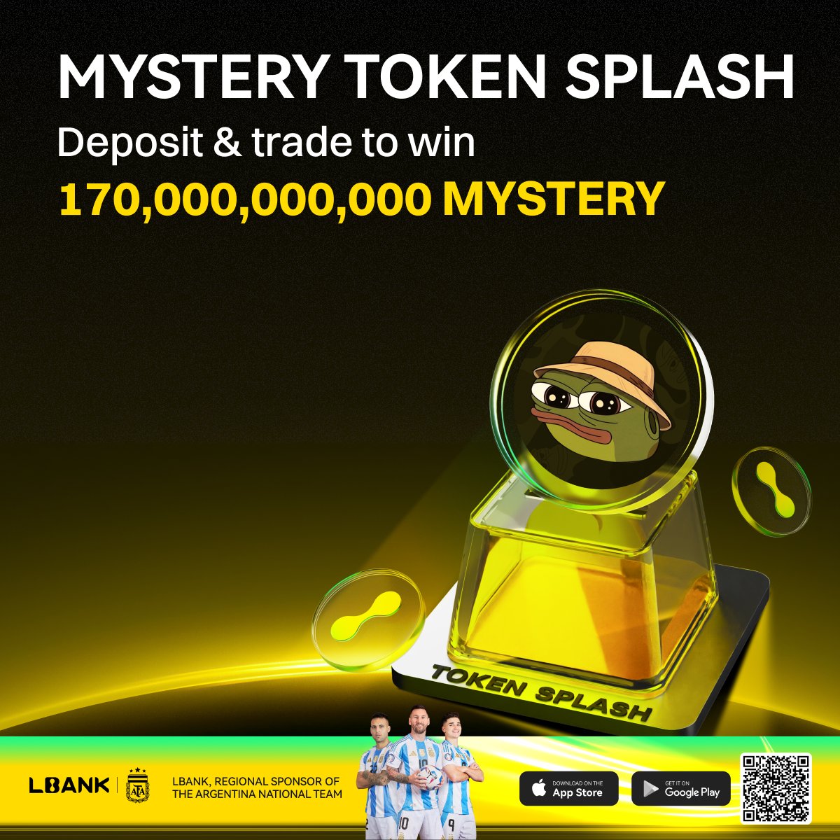 LBankCIS's tweet image. 🎉 $MYSTERY Token Splash на LBank! 🎉

💰 Торгуй $MYSTERY — дели пул 170,000,000,000 MYSTERY

✨ 3 способа заработать:
1️⃣ Новичкам
2️⃣ Спот-трейдинг
3️⃣ Друзьям

🚀 До 5 мая. Успей!

👉 Участвуй:
lbank.com/token-splash/1…

#LBank #MYSTERY #Crypto #Trading #TokenSplash