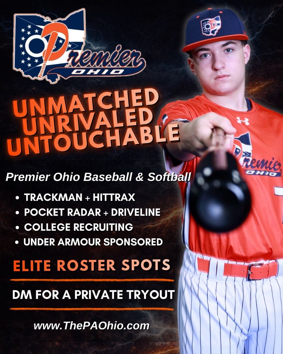 premierath's tweet photo. Ready to take the next step in your development?

We combine real data, intentional training, and recruiting support to help athletes grow with confidence.

DM us to schedule a private tryout.

#PremierOhio
#OhioBaseball
#OhioSoftball
#CollegeRecruiting
#PlayerDevelopment https://t.co/ZnMY49B9QV