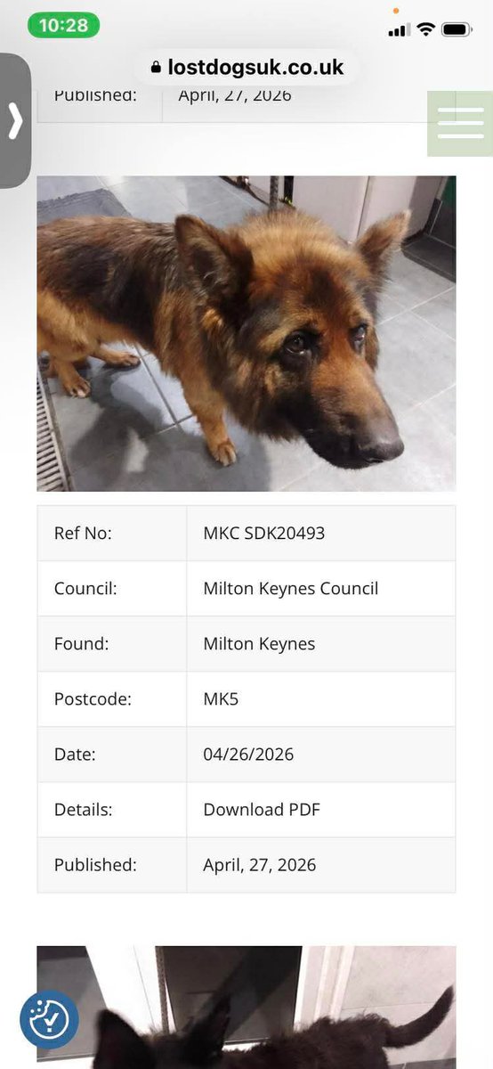 Missing Pets GB tweet media