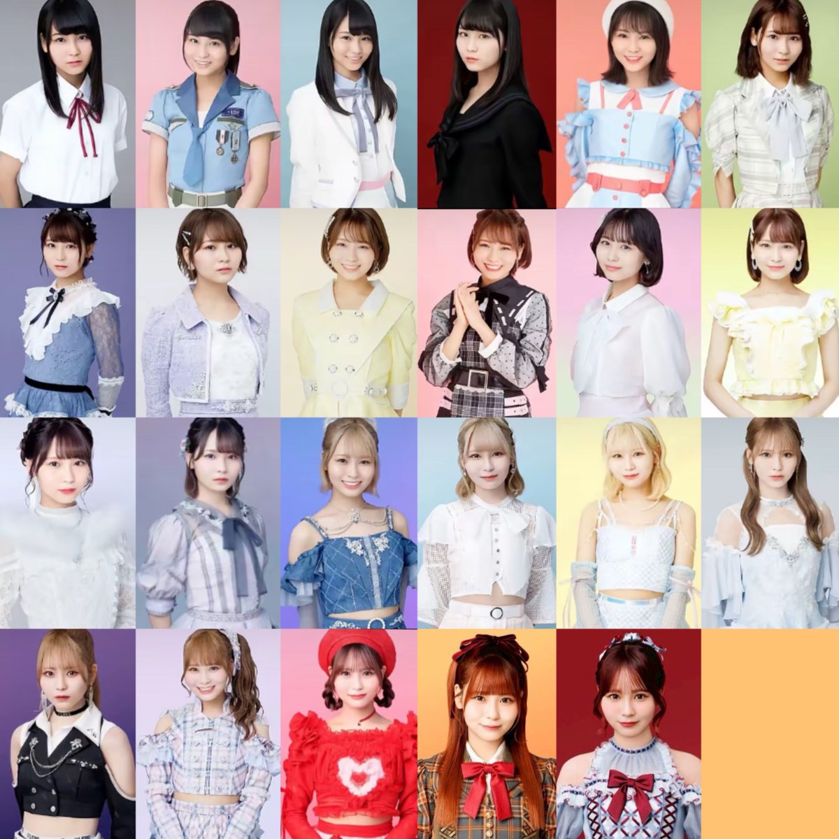②イコラブ 歴代アー写(大場花菜 編) #イコラブ結成9周年