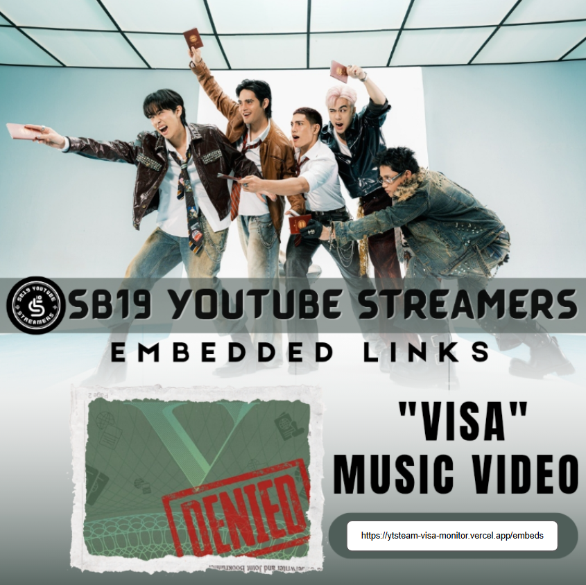 SB19 YouTube Streamers tweet media