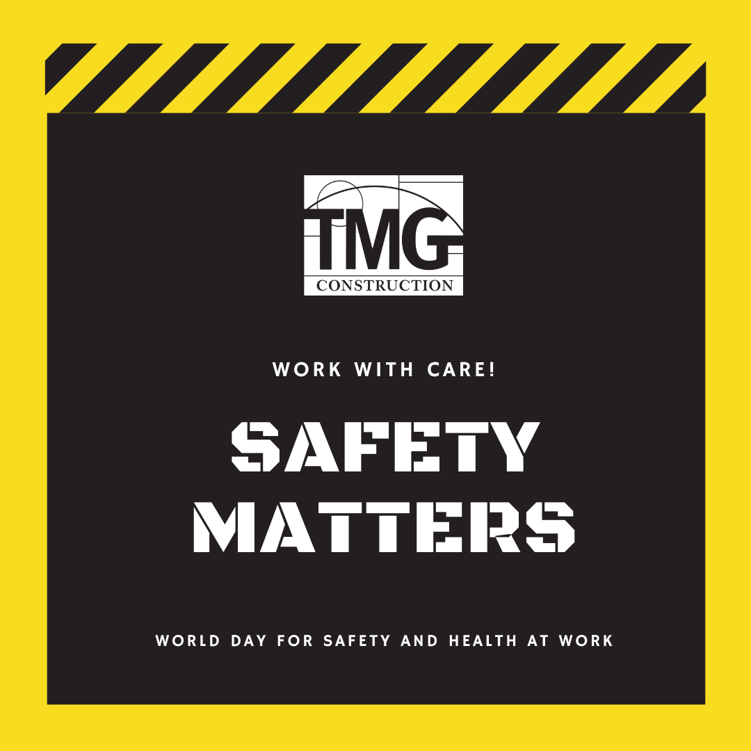 TMGsWorld's tweet photo. It is World Day for Safety and Health at Work! Safety is part of our culture at TMG. Today and every day, we are committed to building safer, smarter, and stronger. #tmgbuilds #workwithcare #safetyandhealth https://t.co/AbXVDkP06J