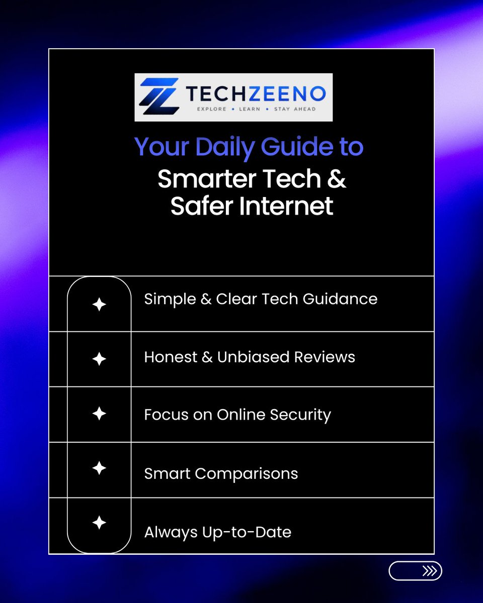 techzeeno72676's tweet photo. Stop using the internet blindly❌

Get the right tech guidance with TechZeeno🚀
From VPNs to apps—we help you stay safe and make smarter choices🔒
https://t.co/ok8yjZpfIq

#StopScrolling #TechZeeno #TechHacks #VPNTips #StaySecureOnline #TechContent #DigitalAwareness https://t.co/KP5EGvuYUf