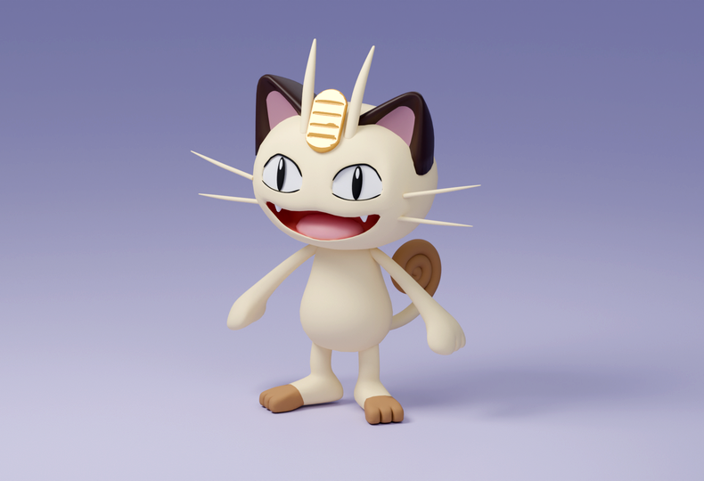 #blender #3DCG #ポケモン
ニャース😃🐱