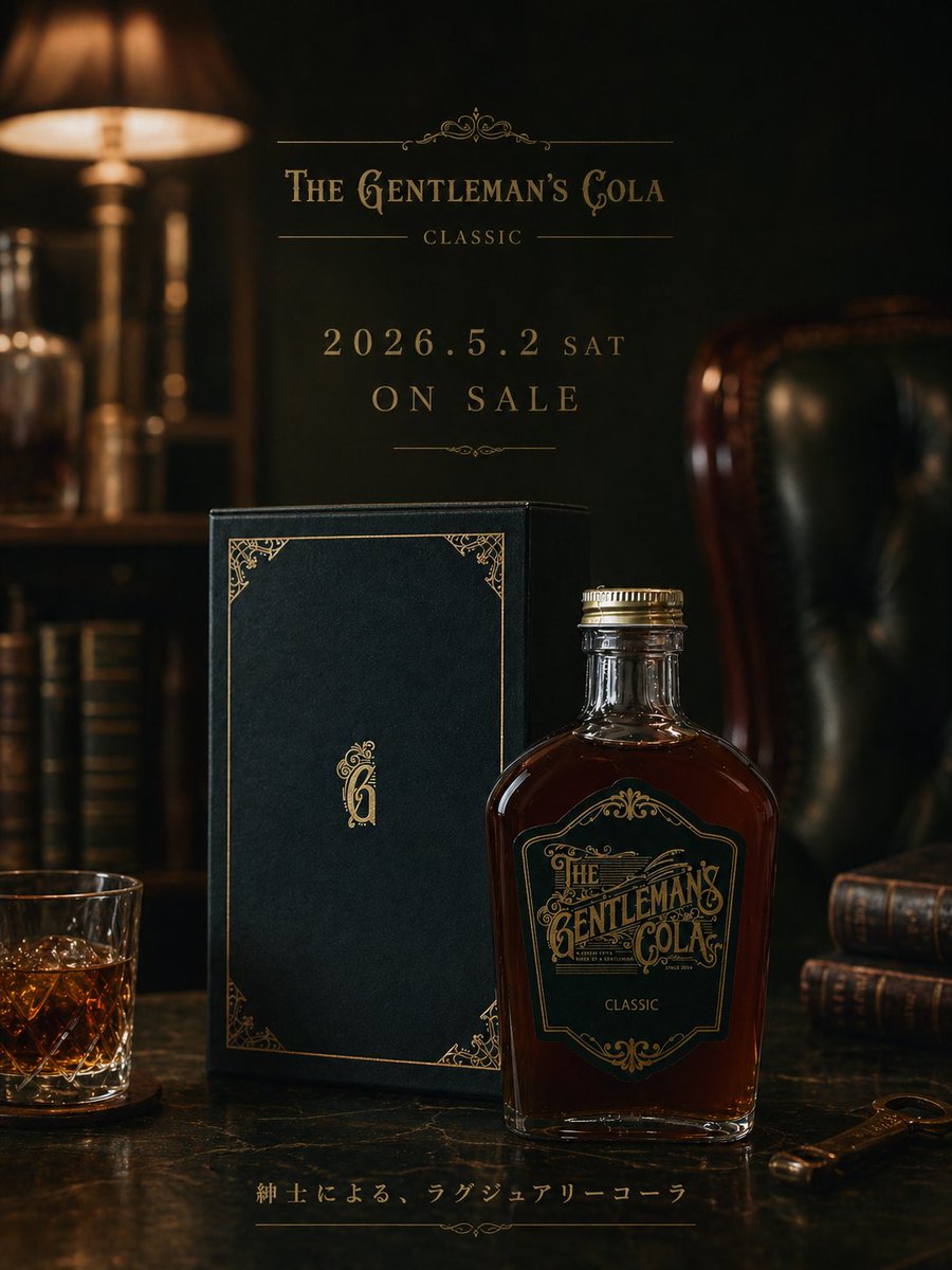 ジェントルマンコーラ®︎/ The Gentleman’s Cola tweet media