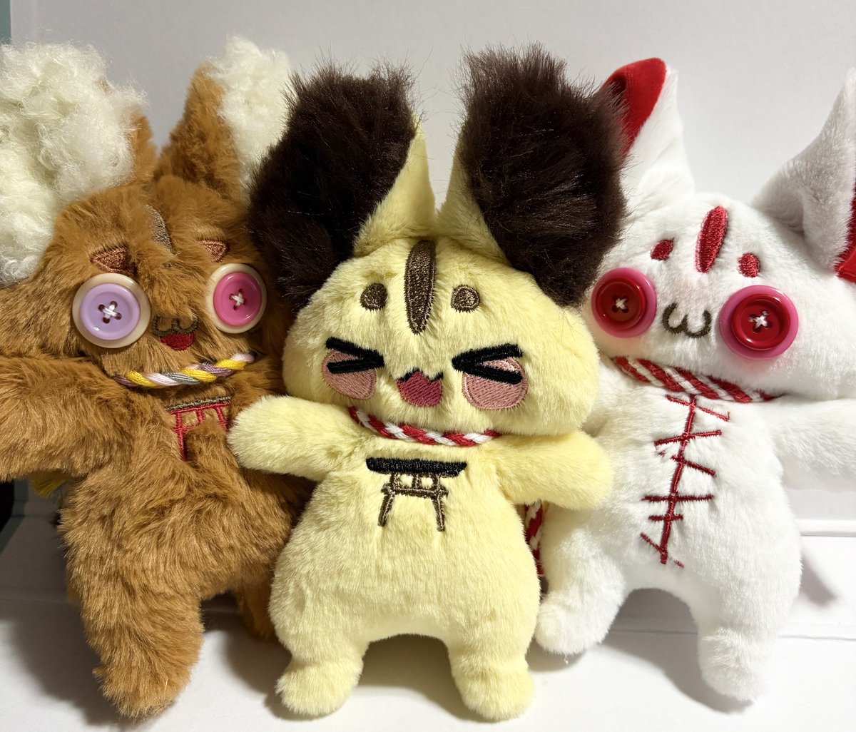 り*か様 身代わり幻獣 ぬいぐるみ版 からめるぷりんちゃん ふくちゅげ幻獣 かすたーどぷりんちゃん ぬいぐるみ - メルカリ