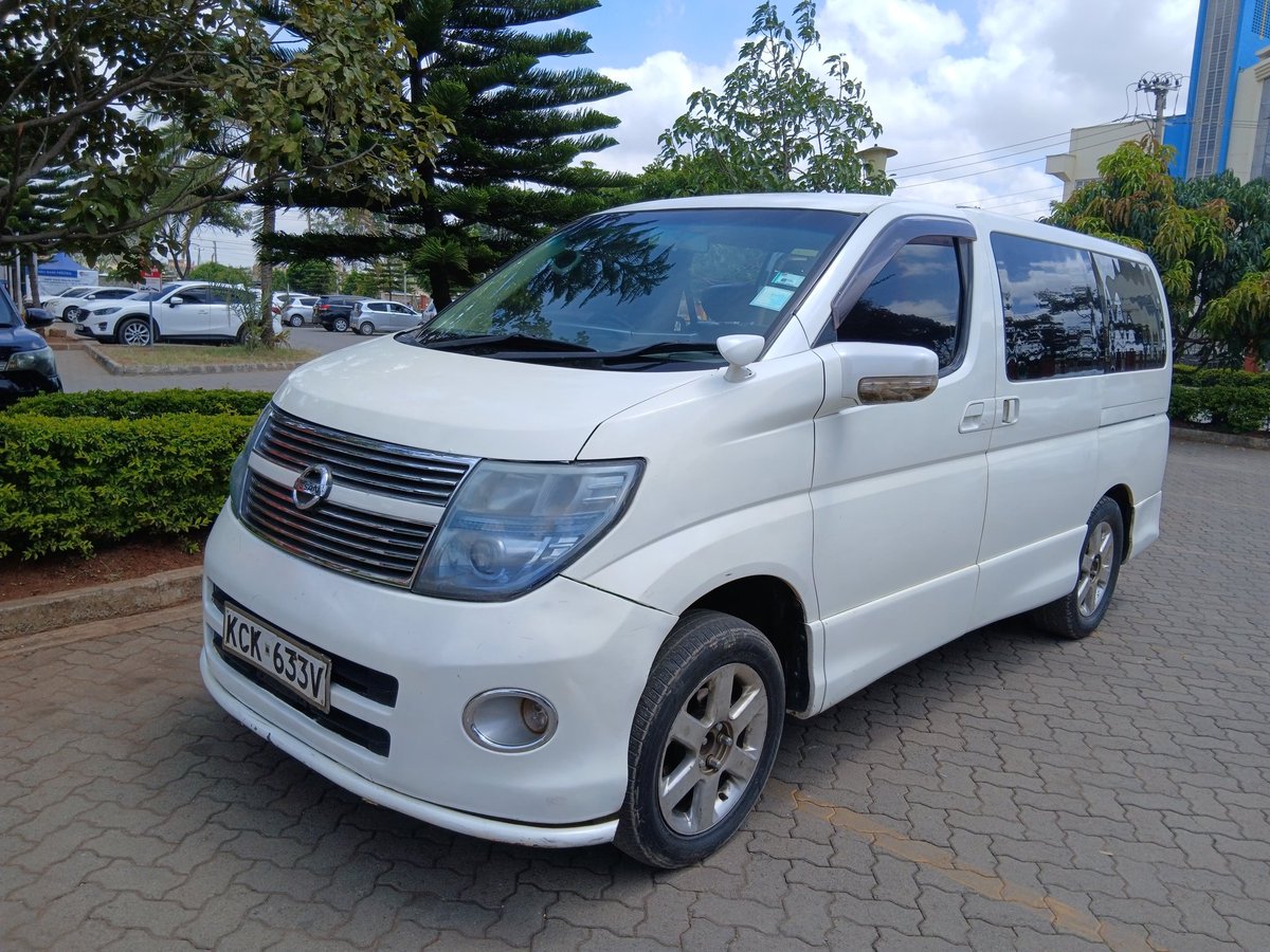 otijemo1's tweet photo. NISSAN ELGRAND(Highway star)
▪️YOM 2009
▪️2500cc V6 Engine
▪️8 Seater 
▪️Clean leather seats
▪️Good music system
▪️Financing arranged
Price 699K
Call WhatsApp 0724544975 https://t.co/04HkT4qybl