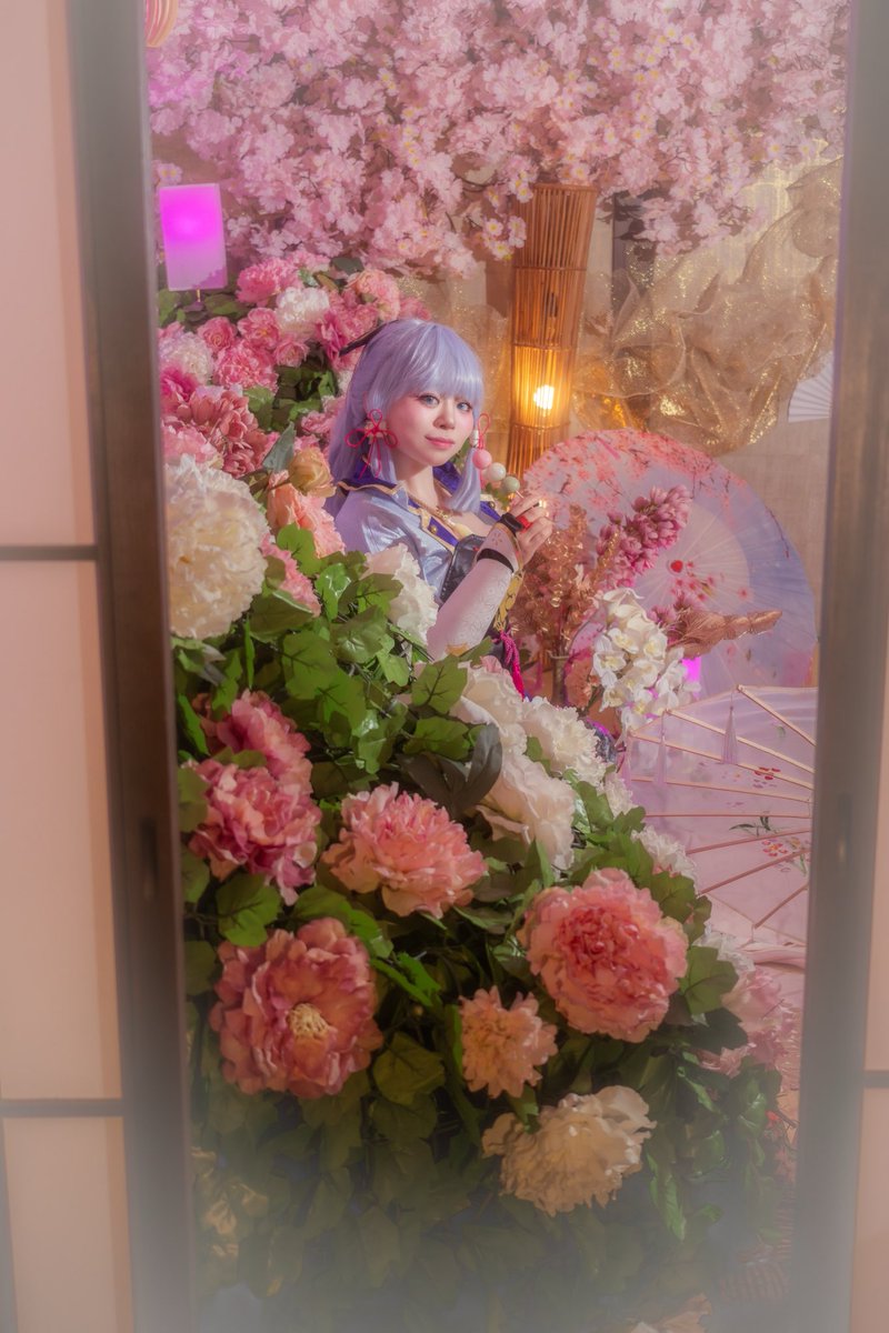 ⚠︎︎コスプレ／Cosplay

原神／Genshin Impact
神里綾華／Kamisato Ayaka

撮影📸<a href="/Hoshistar_0312/">hoshi_683‎︎‎✮⋆˙5/3 コスモタワー✮⋆˙</a> さん

#hoshi_cospic683
