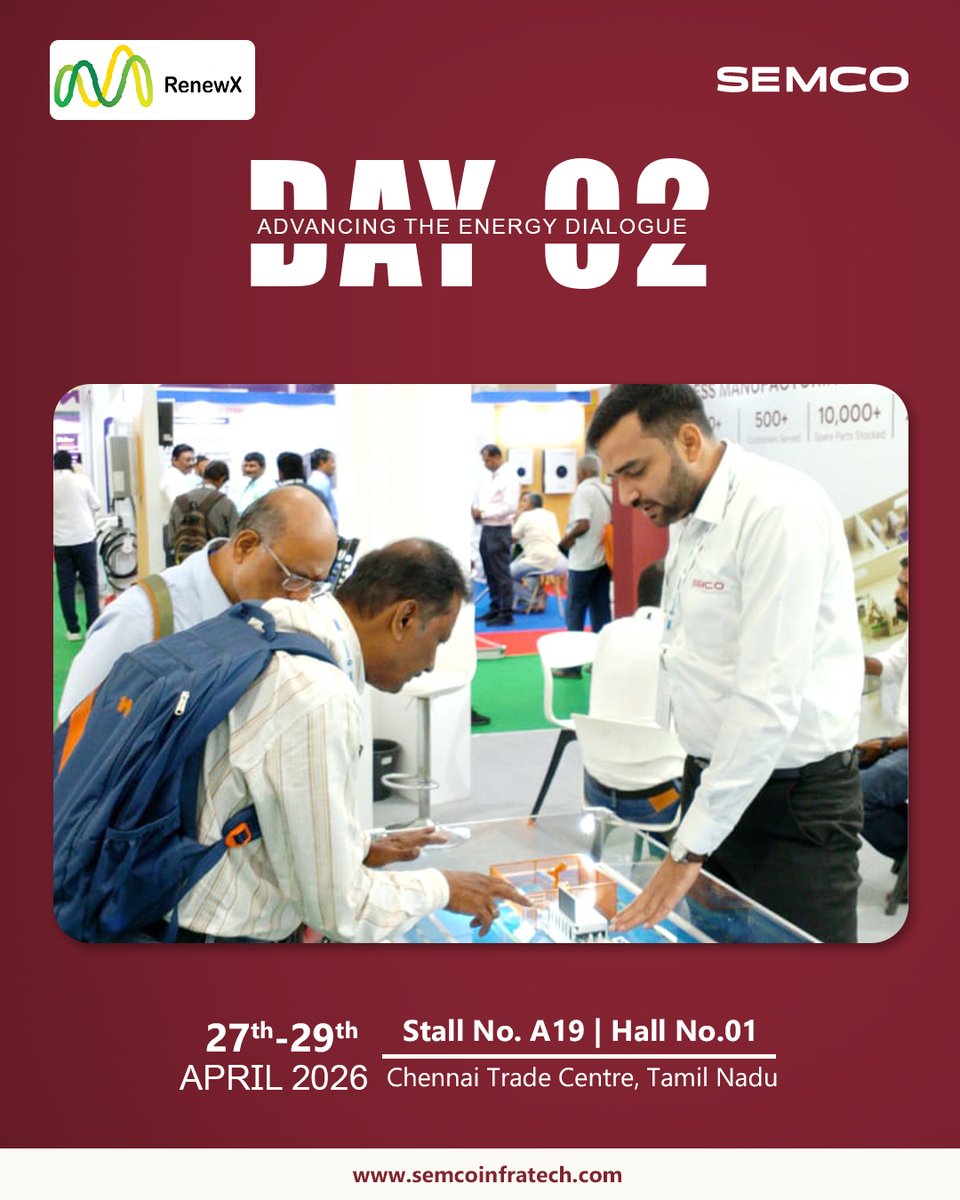 Semco Infratech tweet media