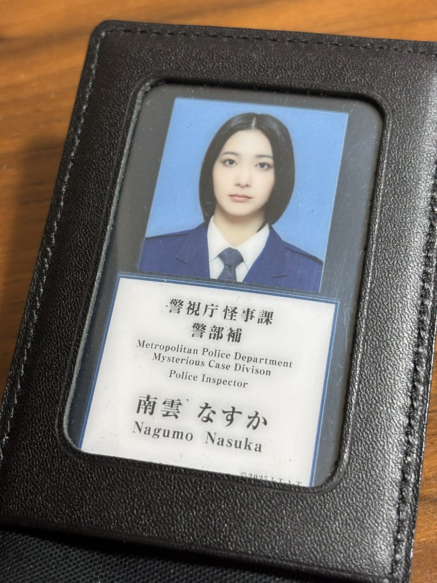 さすがに警察手帳型パスケース的なものは販売されなさそうなので これ