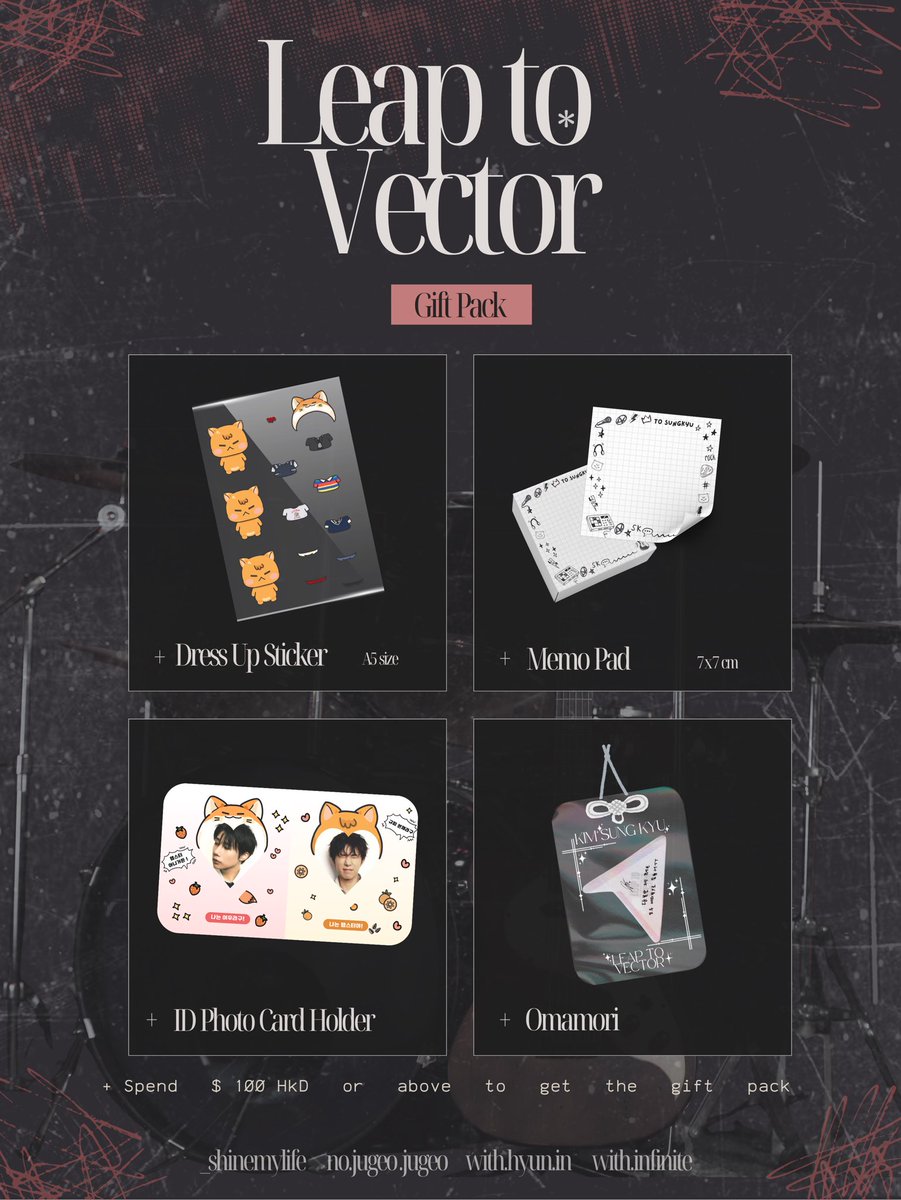 nojugeojugeo's tweet photo. 🦊🐹
2026 KIMSUNGKYU LIVE [LV4: Leap to Vector] Hong Kong Support Cafe
LV4 홍콩 응원 카페 

Date: April 30 – May 3, 2026
Time: 11:30 AM – 10:00 PM

🩶 Joint Support
@_shinemylife @nojugeojugeo 
@withhyunin @withinfinite13

#김성규 #성규 #KimSungKyu 
#인피니트 #INFINITE https://t.co/zl4HxtpZbY