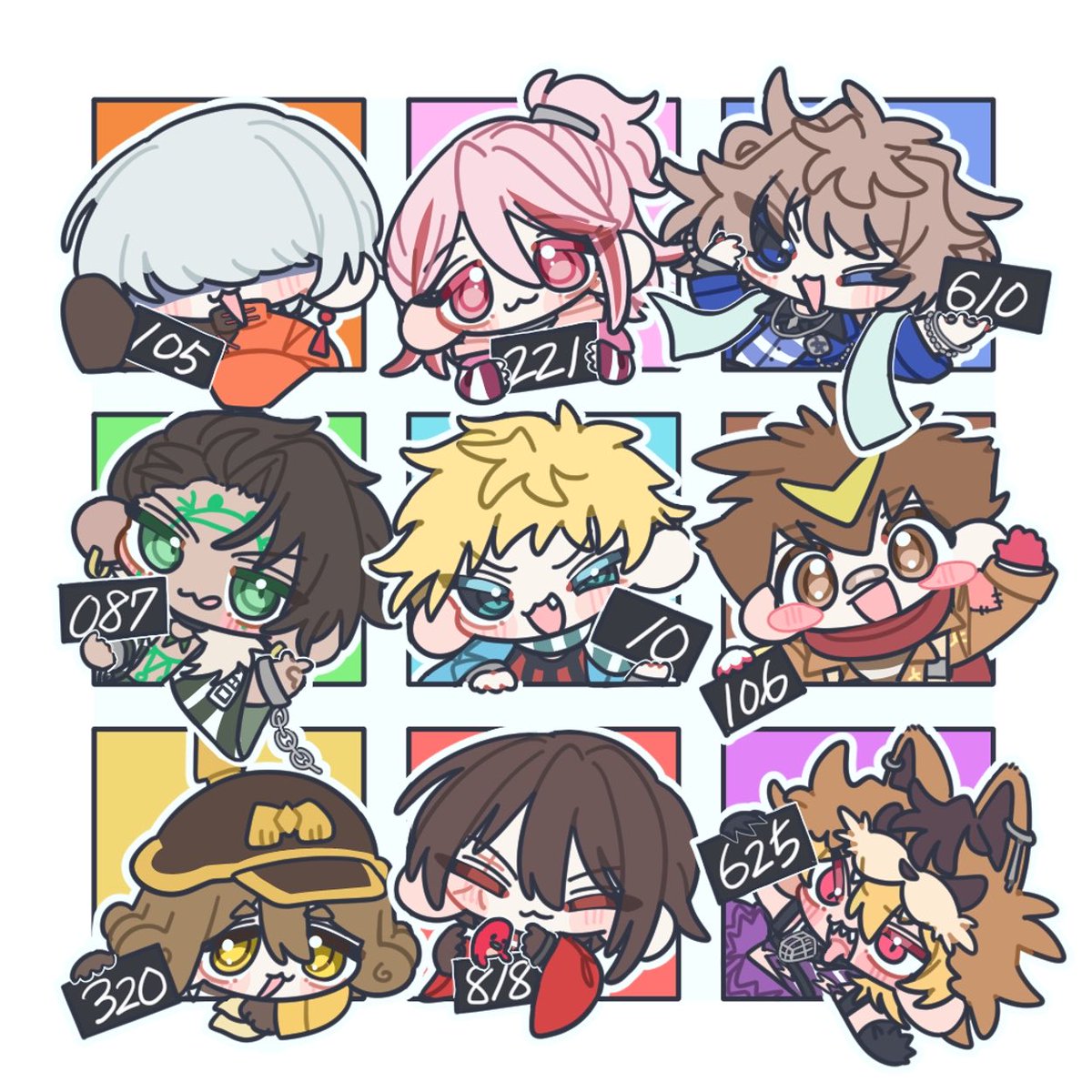 _temaru2_'s tweet photo. ステッカー用に描いたものです！
 #獄中アート https://t.co/J4y7099f4V