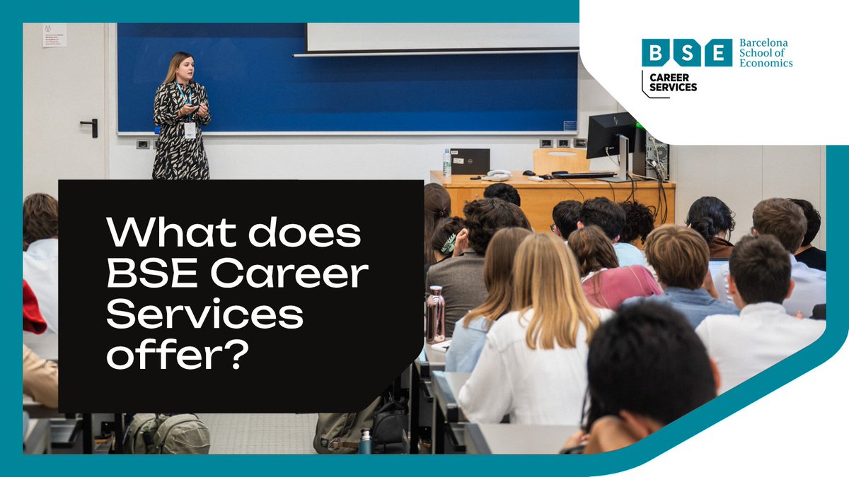 bse_barcelona's tweet image. Your career starts before graduation.

“I was one of those students who had a job lined up before graduation, and I attribute a lot of it to BSE's career services.” – Benjamin English, ITFD ‘22

👉 Learn more about BSE Career Services

bse.eu/career-service…

#CareerServices