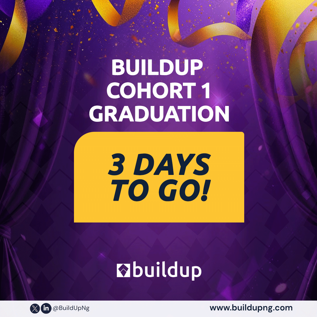 BuildUpNg's tweet photo. It’s official 🎉🎉🎉 we are graduating the BuildUp cohort 1 in 3 days 💃💃💃💃 May 1st, 2026

#buildup #cohort1 #graduation https://t.co/yXNXjtIhFi